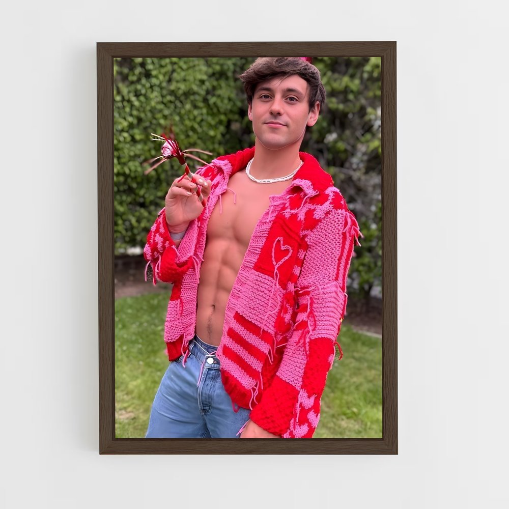 Poster Tom de daley – affiche Plongeon depuis une plateforme (vue 5)